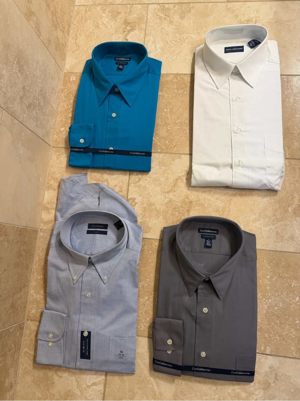 Men’s Dress Shirts - NEW